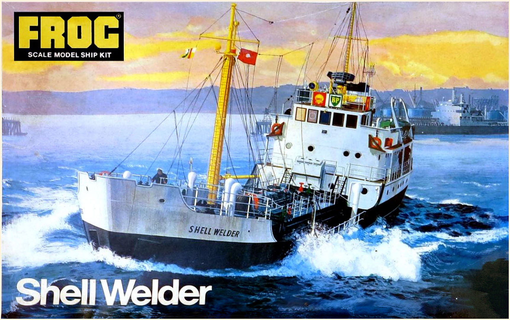  Коробка FROG F137 Shell Welder - coastal tanker 